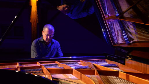 Ein grandioser Auftrakt: Chris Jarrett spielte auf der Studiobühne. Foto: EFS