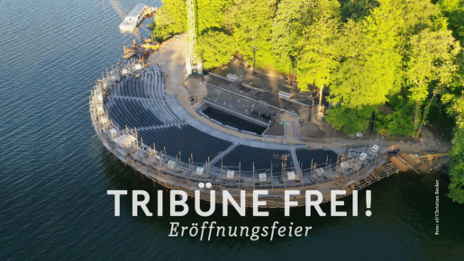 Tribüne frei – Eröffnungsfeier für geladene Gäste