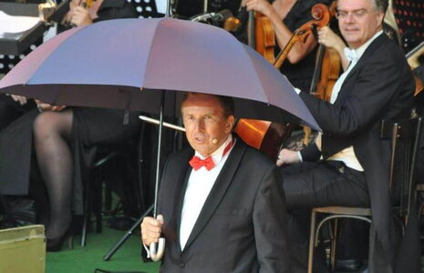 Als eloquenter Schirmherr fungierte Rainer Wulff 2015 bei den Eutiner Festspielen